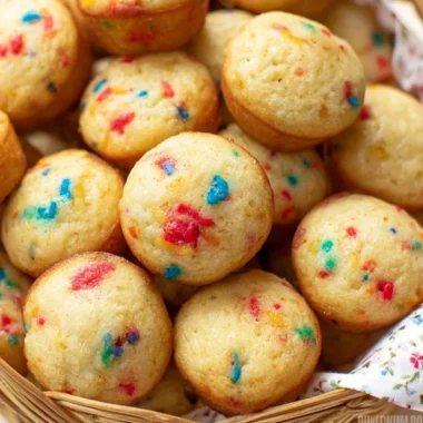 Delicious Little Bites Muffin Recipe served in a rustic setting
