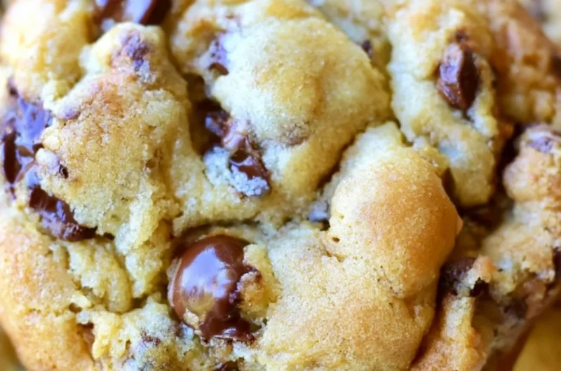 Delicious sugar free chocolate chip cookies baked to perfection
